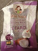 Sticky Rice with Coconut Cream & Taro