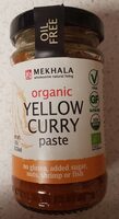Organic yellow curry paste