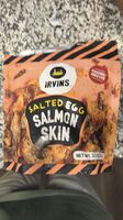 Salted egg salmon skin
