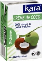Crème de coco onctueuse