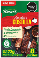 Caldo De Costilla 8 Cubos Knorr 8 Cubos