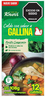 Caldo De Gallina 12 Cubos Knorr