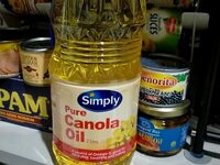 Pure canola oil