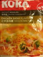 Noodles satay flavor