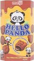 Meiji Hello Panda Chocolate Cream Chocolate Biscuits 50G