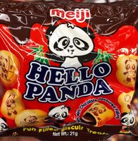 Meiji Hello Panda Biscuit Mini Choco