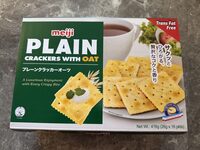 Plain Crackers With Oat