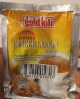 Honey Ginger lemon drink