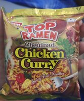 Top Ramen Chettinad Chicken Curry