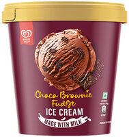 Kwality Wall's Choco Brownie Fudge Ice Cream