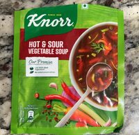 Hot and sour vegetable soup