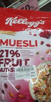 Kellogg's muesli crunchy fruit