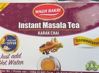 Instant Masala Tea (Unsweetened)