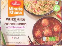 Fried rice with manchurian