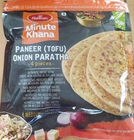 Paneer (Tofu) Onion Parath