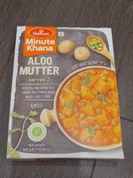 Haldirams Minute Khana Aloo Mutter