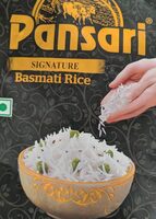 Signature basmati rice