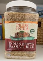 Brown basmati rice