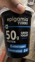Epigamia TURBO 50g protein yogurt
