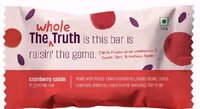 Cranberry Raisin Protein Bar