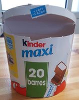 Kinder Maxi 20 barres