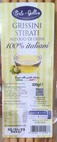Grissini stirati all’olio di oliva