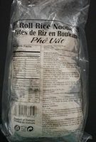 Pâtes de riz en rouleaux