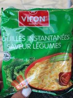 Nouilles instantanées saveur légumes