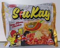 Siu Kay Instant Noodles in Spicy Cheese Chicken flavour