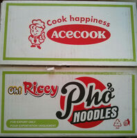 Artificial Chicken Flavour Pho instant rice noodles