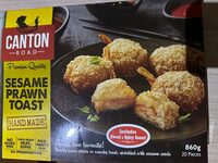 Sesame prawn toast