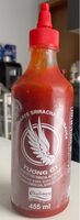 Sehr scharfe siracha chilisauce