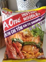 Instant noodles kim chi shrimpgeschmack