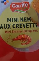 Mini nems au crevettes