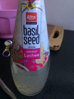 Basil seed lychee