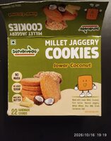 Millet jaggery cookies