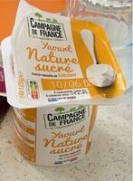 Yaourt nature sucré