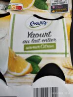 Yaourt au lait entier saveur citron