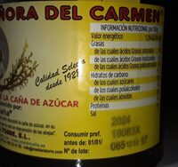 Concentrado del jugo de miel de caña de azucar