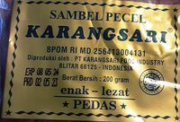 Sambel Pecel Pedas