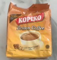 Brown coffee
