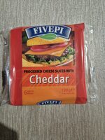 Processed Cheese Slices With Cheddar