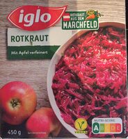 Rotkraut mit Apfel