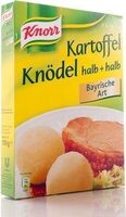 Kartoffel Knödel Halb+halb Bayrische Art