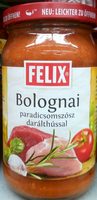 Bolognai paradicsomszósz darálthússal
