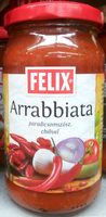 Arrabbiata paradicsomszósz, chilivel