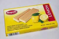 Knusprige Waffeln mit Zitronencremefüllung