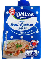 Crème semi-épaisse légère