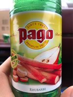 Pago rhubarbe