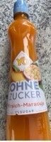 Sirup - Pfirsich-Maracuja ohne Zucker